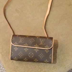 LV Florentine monogrammed waist bag